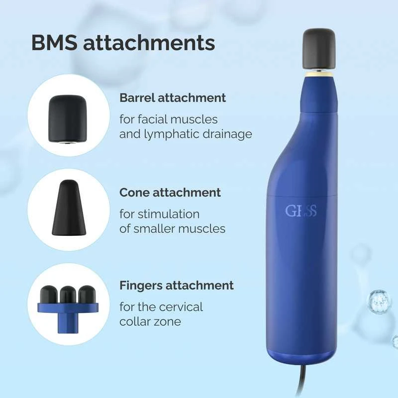 GESS Premium BMS biomechaninis veido masažuoklis – stabdo senėjimą, mažina raukšles ir stangrina odą