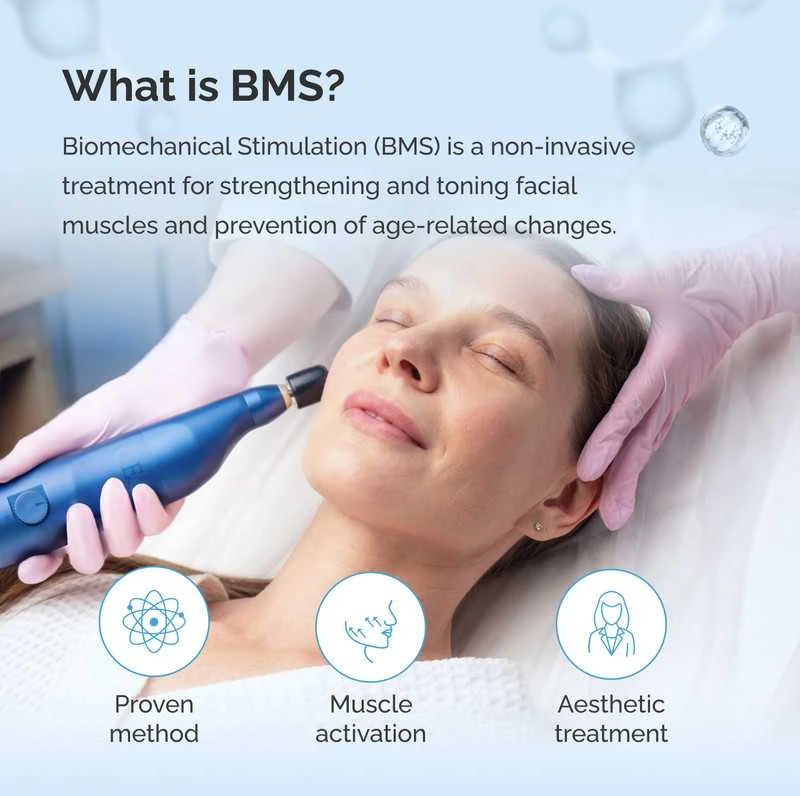 GESS Premium BMS biomechaninis veido masažuoklis – stabdo senėjimą, mažina raukšles ir stangrina odą