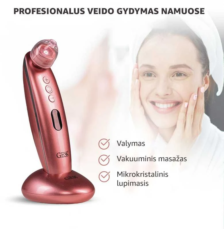 GESS SLEEK BLACKHEAD DULKUMINIS SUSIurbiklis SU KAMEROS