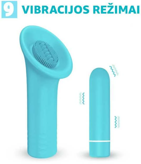 RestArt Vibrating Stimulator Vibrator 9 režimai