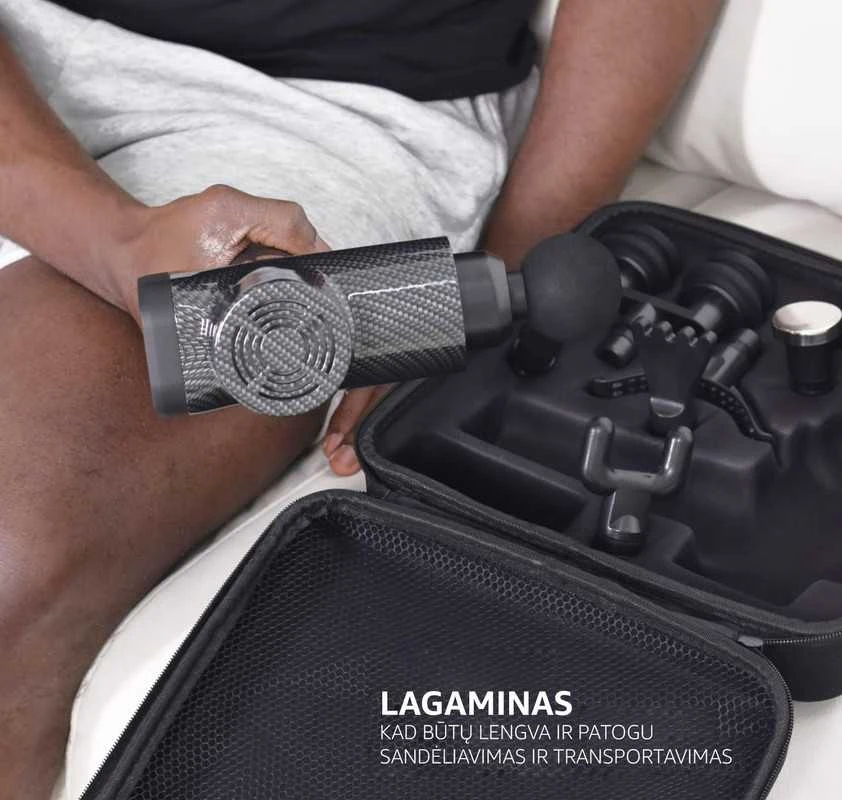 Smūginis masažuoklis Gess Revolver