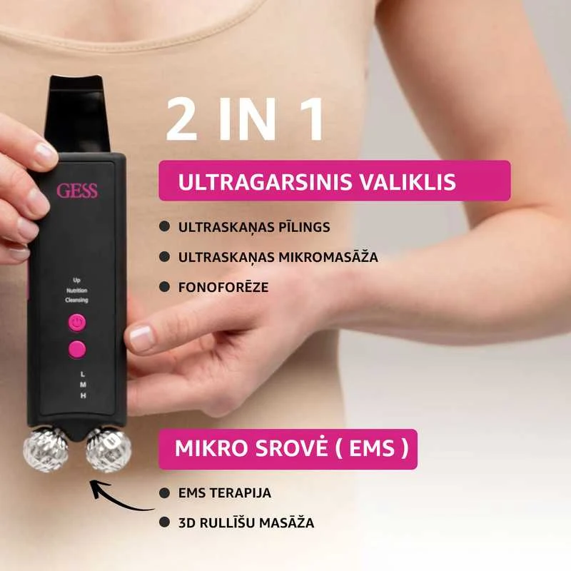 Veido masažuoklis Gess Mamba
