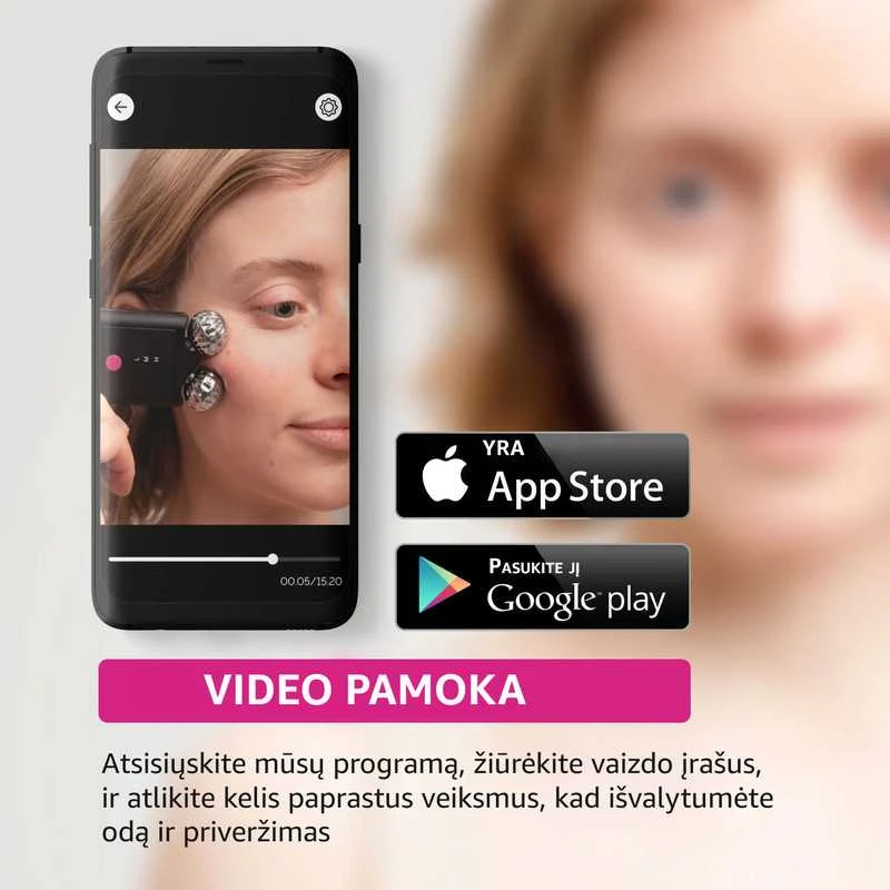 Veido masažuoklis Gess Mamba