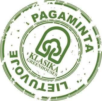Meistro Kodas Arkinis šiltnamis KLASIKA 12 m2/6 mm danga (3x4 m)