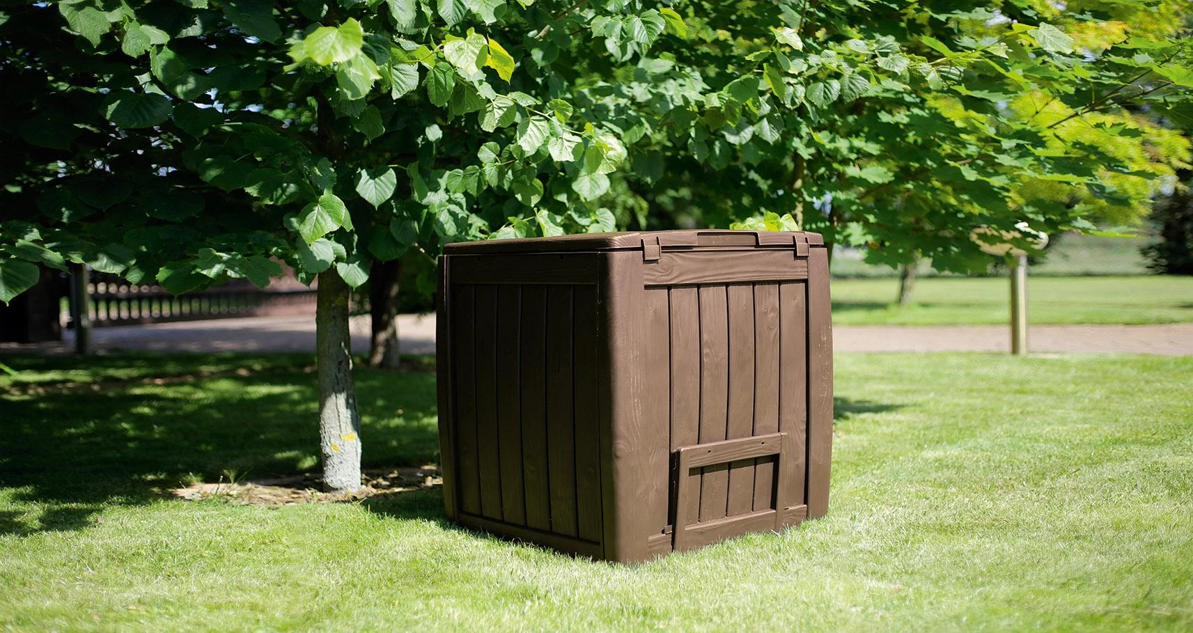 Keter Komposto dėžė DECO COMPOSTER su dugnu 340 L