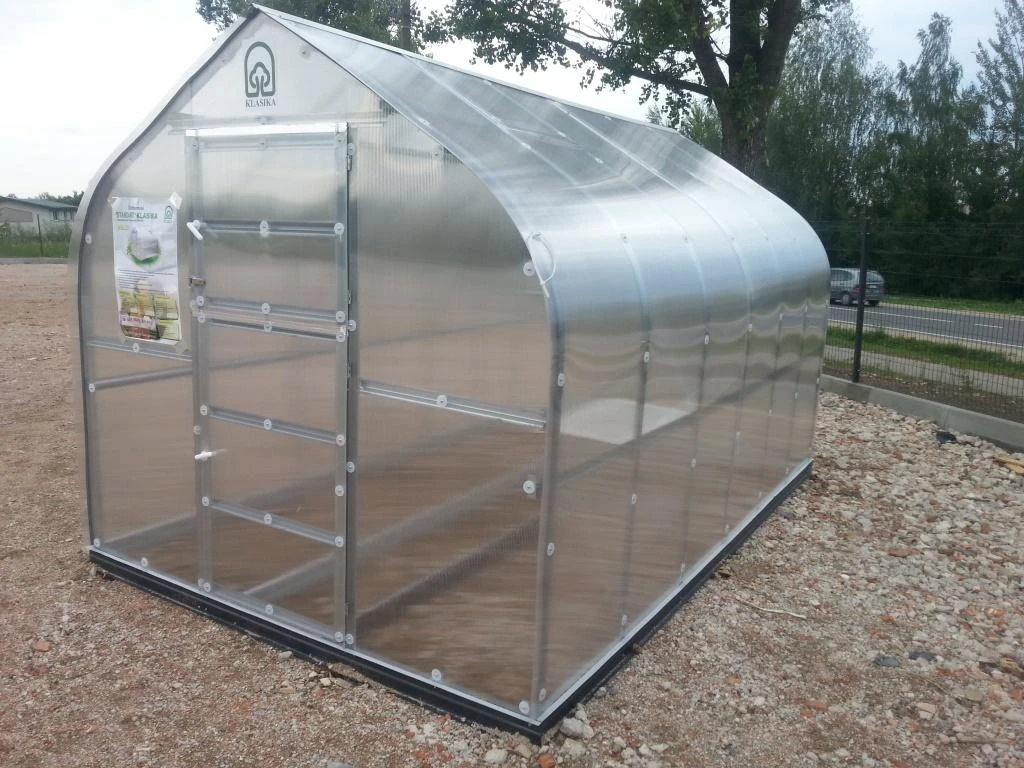 Meistro Kodas Šiltnamis STANDART*KLASIKA 20 m2/4mm. danga(2,5x8m), 4 stoglangiai