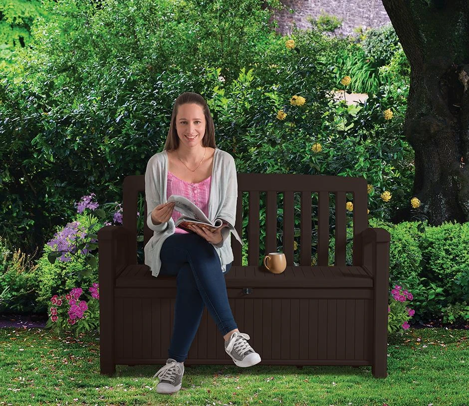 Keter Suoliukas-daiktadėžė Patio Bench 227l