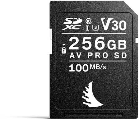 Angelbird AV PRO SD 256GB kortelė su V30 žymėjimu