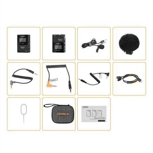 Comica BoomX-D Pro D2 juoda