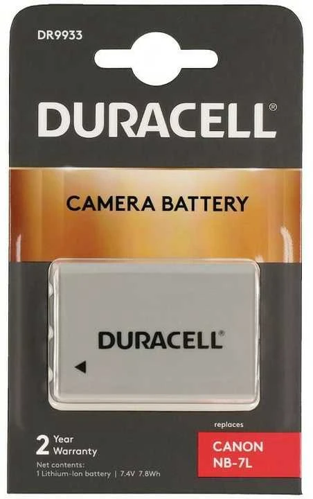 Duracell DR9933 kameros / vaizdo kameros su vaizdo magnetofonu baterija Ličio-jonų (Li-Ion) 1000 mAh