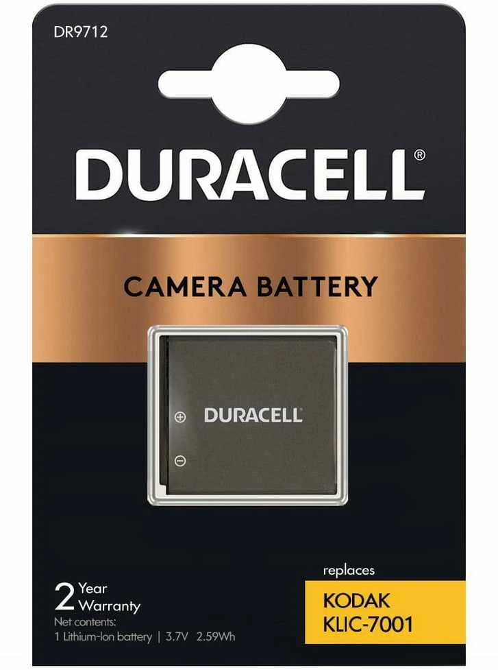 Duracell DR9712 kameros / vaizdo kameros su vaizdo magnetofonu baterija Ličio-jonų (Li-Ion) 700 mAh