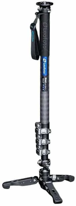 Kameros priedas - Leofoto MV-324CL anglies pluošto monopodas 30 kg apkrovos talpa