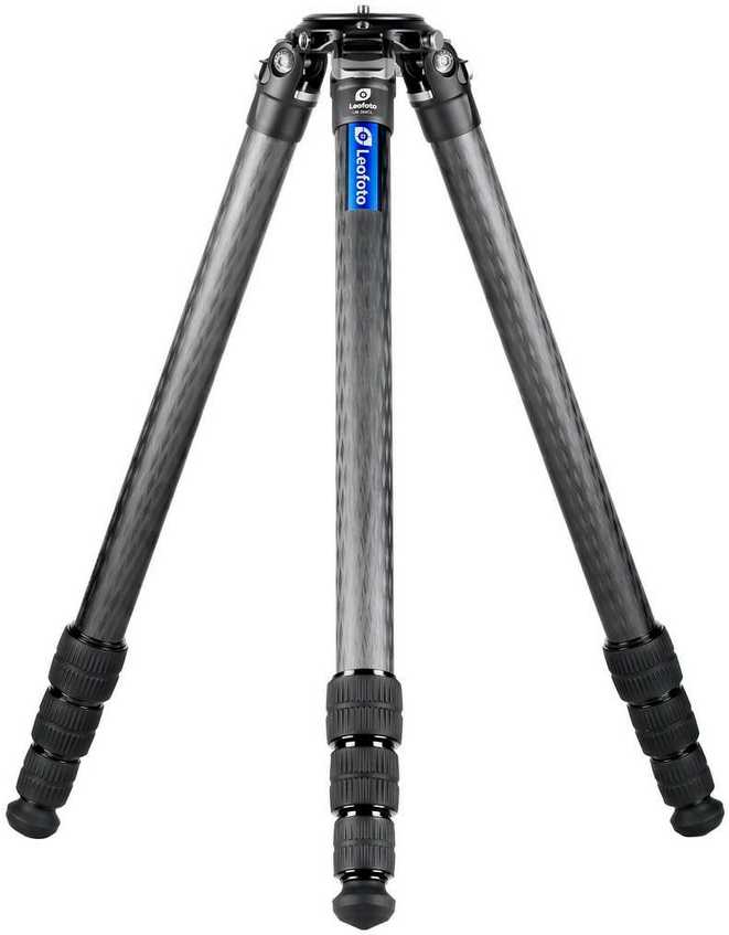 Trikojis - Leofoto Summit LM-364CL Anglies pluoštas, 4 sekcijos, juoda