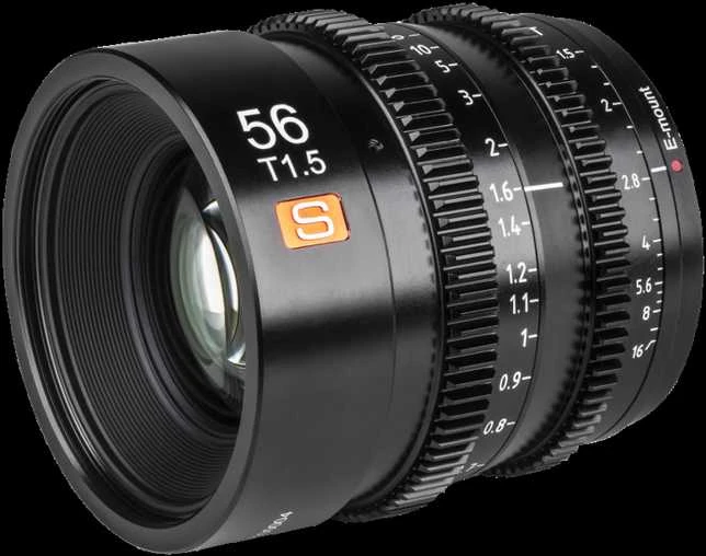 Objektyvas - Viltrox S 56 T1.5 Cine APS-C MF Sony E Mount