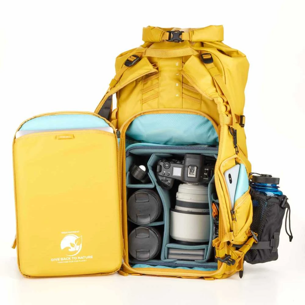 Krepšys kamerai - Shimoda Action X50 V2 6lb kuprinė 11.8W x 22H x 7.9D geltona