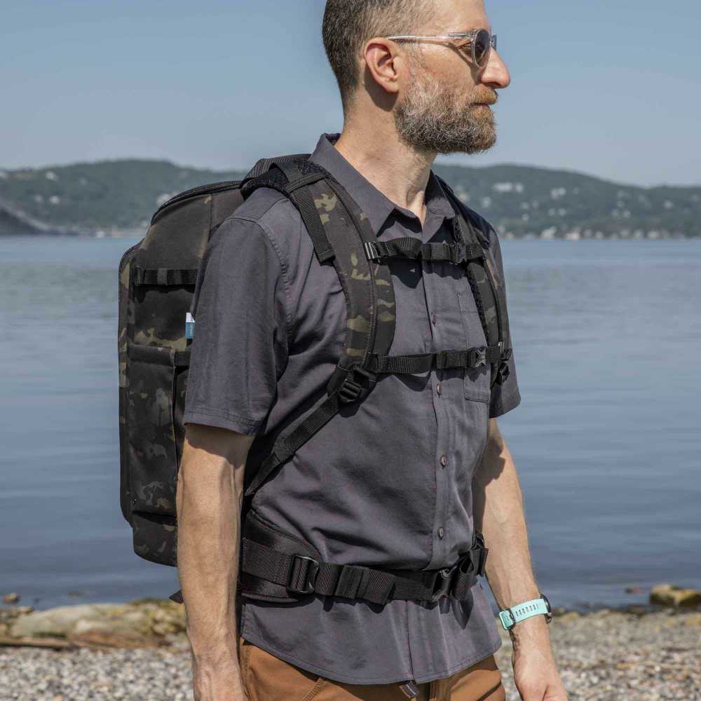 Krepšys kamerai - Tenba Axis v2 24L MultiCam Juodas