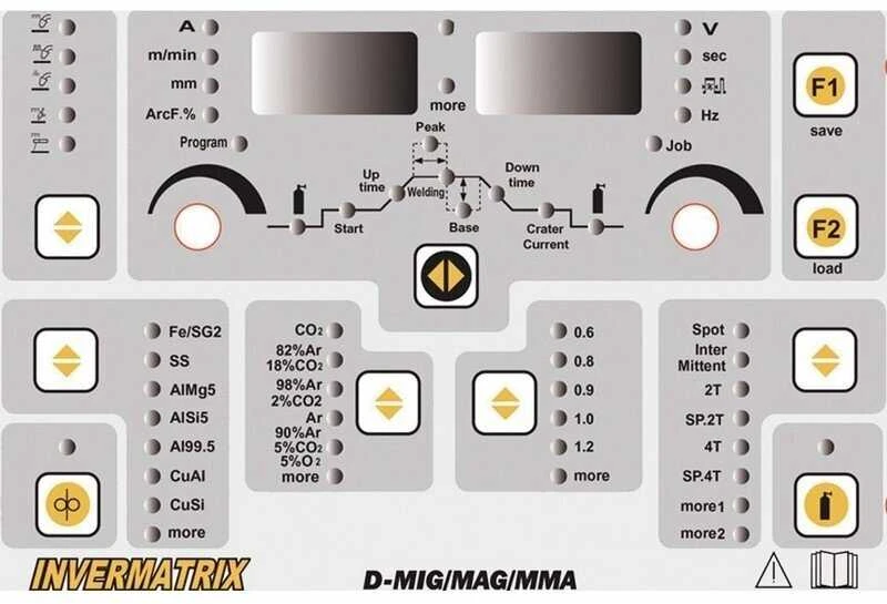 Pusautomatis Hugong INVERMATRIX 270 MIG/MMA 380v Trifazis