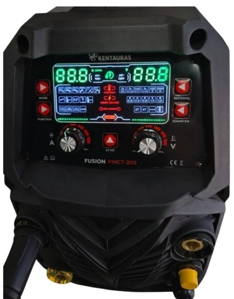 Suvirinimo pusautomatis Kentauras 6in1 FUSION PMCT 205 PULSE 200A, 230V KOMPLETKAS NR1