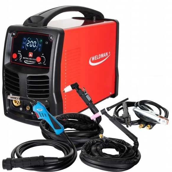 Weldman Pusautomatis 4 in 1 MISTRAL MIG 210 Synergia Mig/Tig/MMA/PLASMA