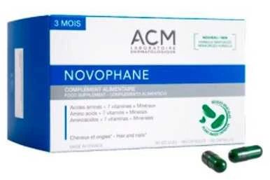Acm Novophane maisto papildai plaukams ir nagams 180 vnt tablečių