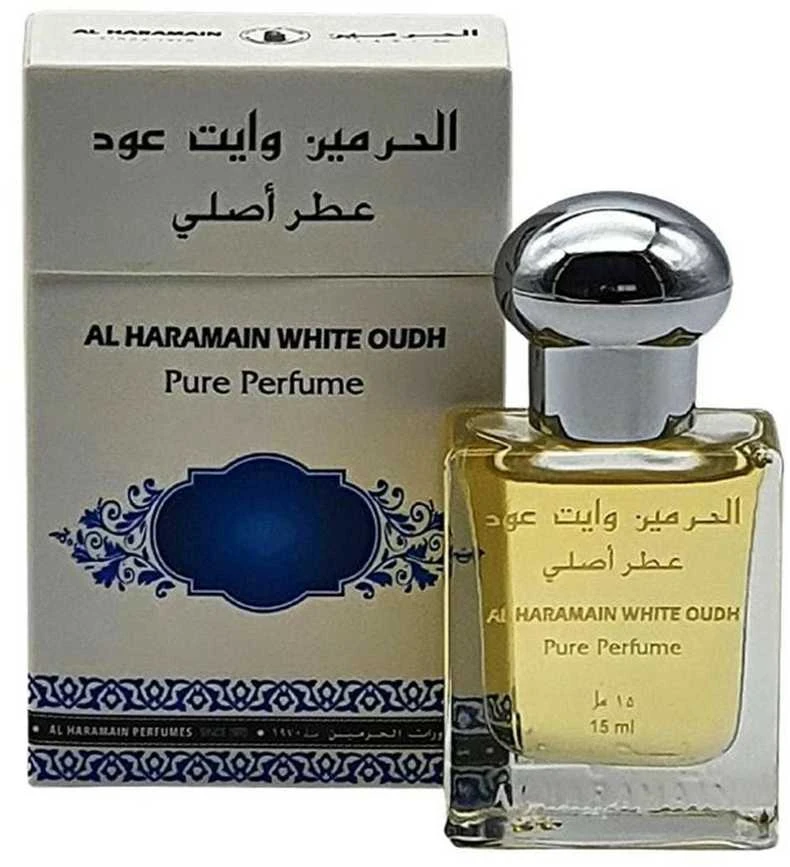 Al Haramain Baltas Oudh PP kvepalai unisex, 15 ml
