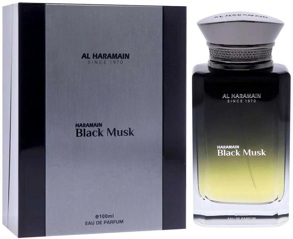 Al Haramain Juodas Musk EDP parfumuotas vanduo vyrams, 100 ml