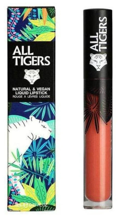 All Tigers Natural & Vegan Natural Matte Lūpų blizgis 682 Dare To Stand, 8 ml