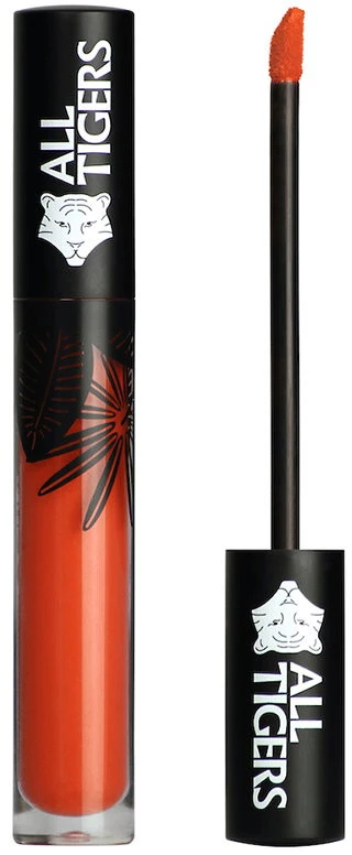All Tigers Natural & Vegan Natural Matte Lūpų blizgis 785 Hear Me Roar, 8 ml