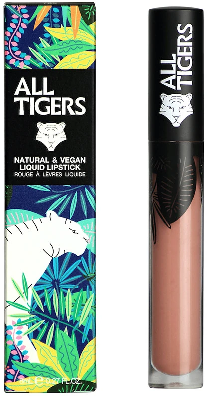 All Tigers Natural & Vegan Natural Matte Lūpų blizgis 681 Trust My Instinct, 8 ml