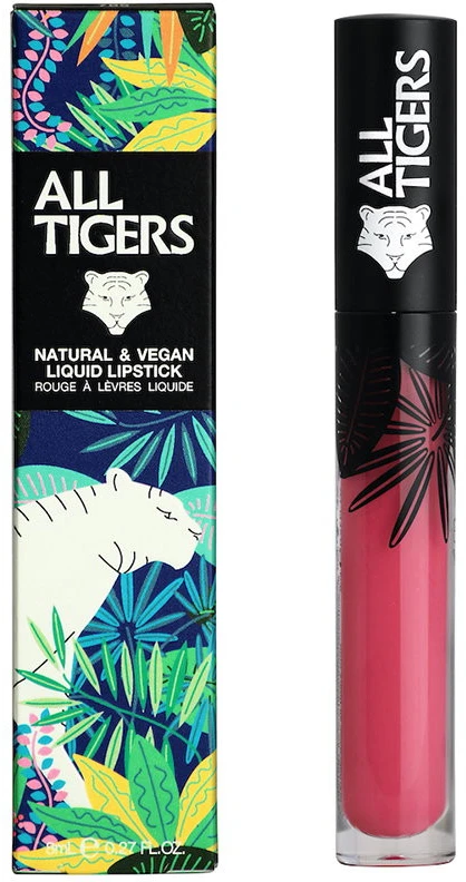 All Tigers Natural & Vegan Natural Matte Lūpų blizgis 793 Run The World, 8 ml
