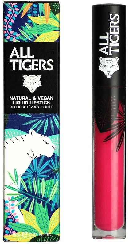 „All Tigers“ natūralūs ir veganiški matiniai lūpų dažai „786 Own The Stage“, 8 ml