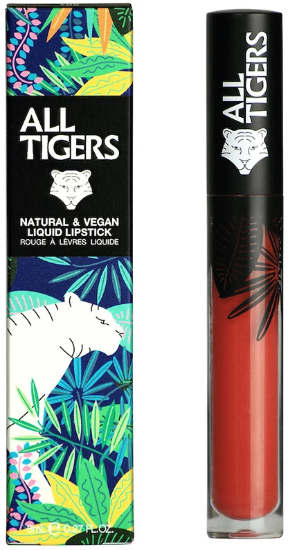 All Tigers Natural & Vegan Natural Matte Lūpų blizgis 683 Make Your Mark, 8 ml
