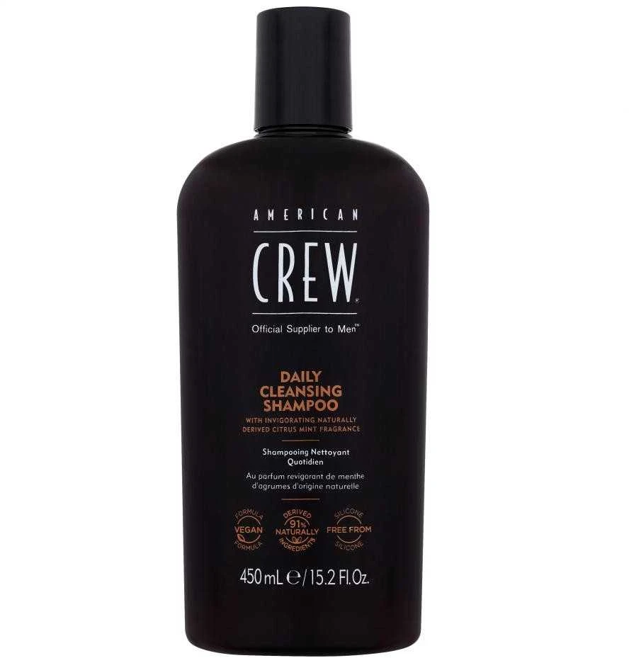 „American Crew Daily Cleansing“ plaukų šampūnas atgaivinimui, 450 ml