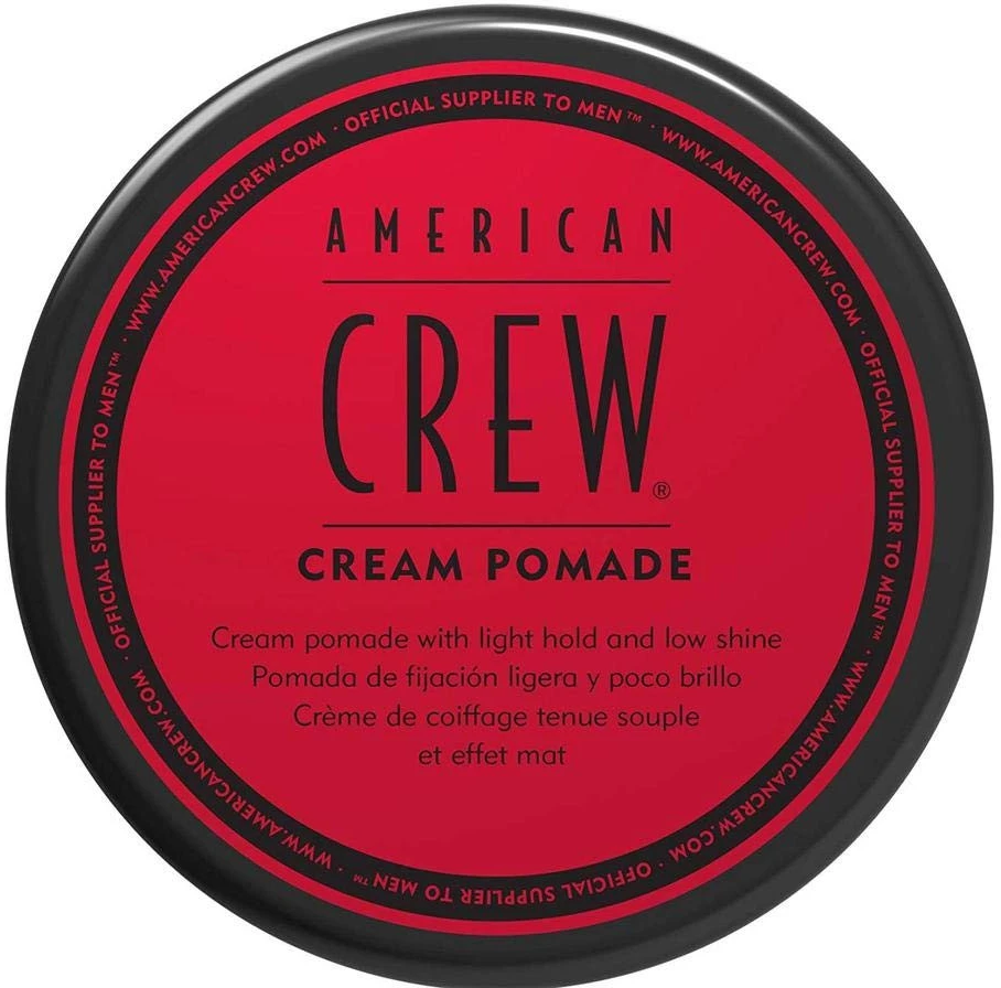 American Crew Pomade glicerino plaukų formavimo priemonė „Kreminis“ vidutinės fiksacijos, 85 g