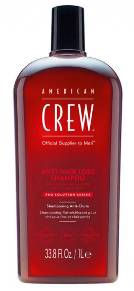 American Crew Pro Solution Series plaukų šampūnas nuo plaukų slinkimo, 250 ml