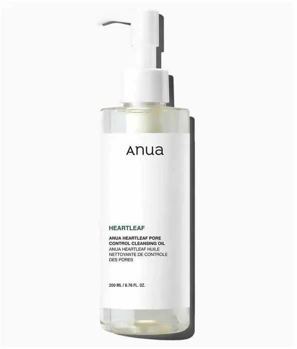 Anua Heartleaf Pore Control Cleansing Oil Valomasis veido aliejus, 200 ml