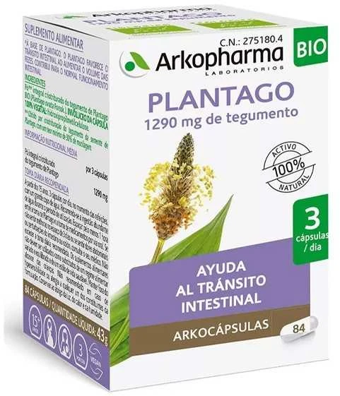 Arkopharma Arkocapsulas Plantago 84 kapsulės