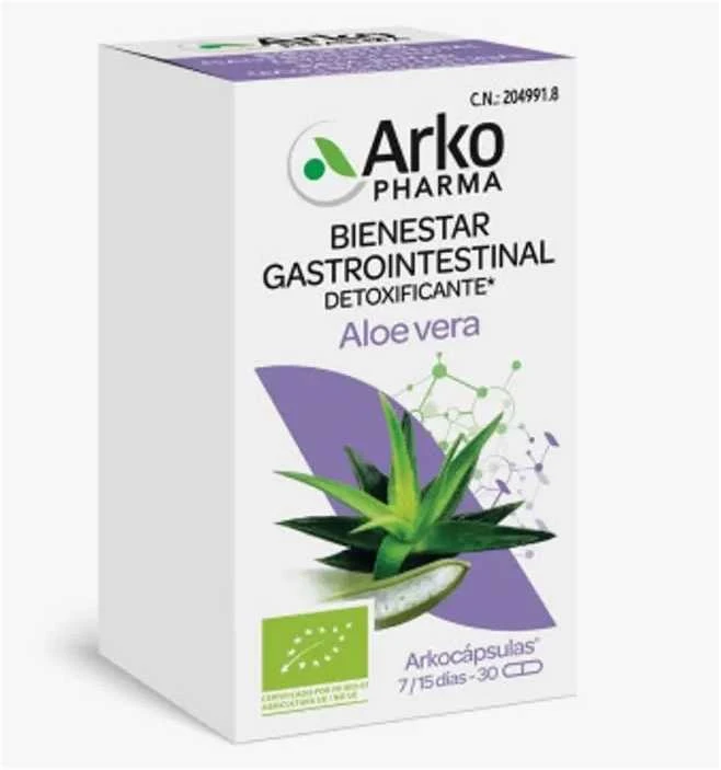 Arkopharma Organic Aloe Vera 30 Capsules