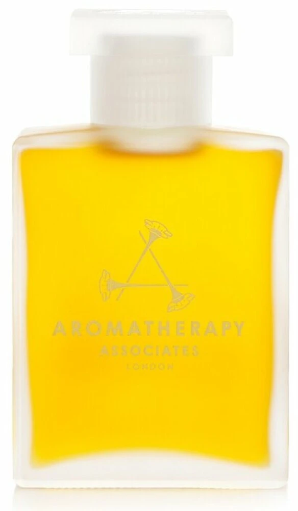 „Aromatherapy Associates“, Miško terapija, Rožinė pipirų, Viduržemio jūros kipariso ir Ho medienos, atpalaiduojantis vonios aliejus, 55 ml *Testuojamasis rinkinys