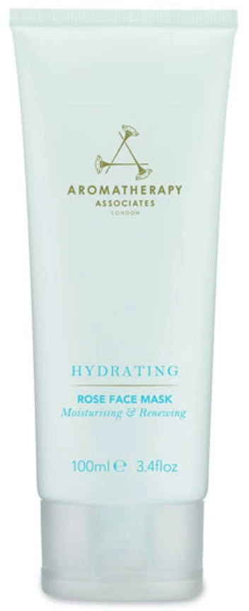 „Aromatherapy Associates“, drėkinamoji, rožinė, atnaujinanti „Kreminis“ kaukė veidui, 100 ml *Testuojama pakuotė