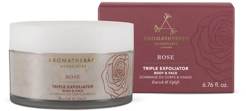 „Aromatherapy Associates London Retail Rose“ trigubas šveitiklis, 200 ml