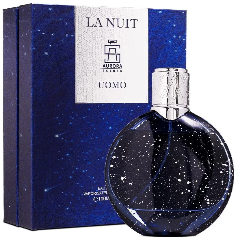 Aurora Scents Aurora La Nuit Uomo EDP parfumuotas vanduo vyrams, 100 ml