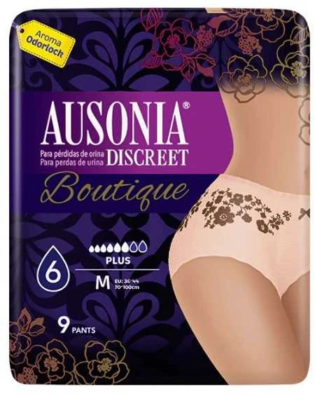 Ausonia Discreet Boutique Braguitas-Pants 9 vienetai
