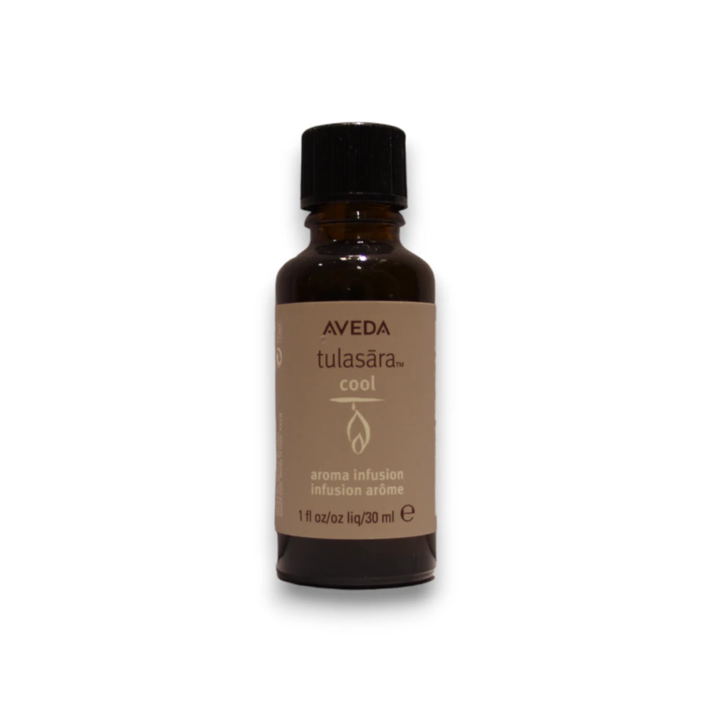 Aveda Tulasara Peppermint Mėlyna chamomile & Davana Essential Oil Aroma Infusion, 30 ml