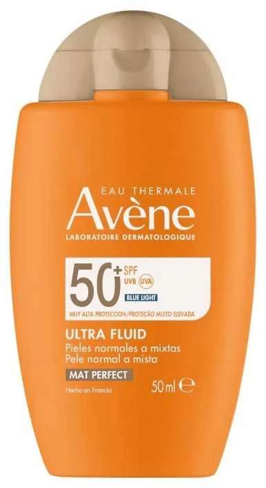 Avène Ultra Fluid Tinted SPF 50+ apsauginis fluidas nuo saulės su spalva, 50 ml
