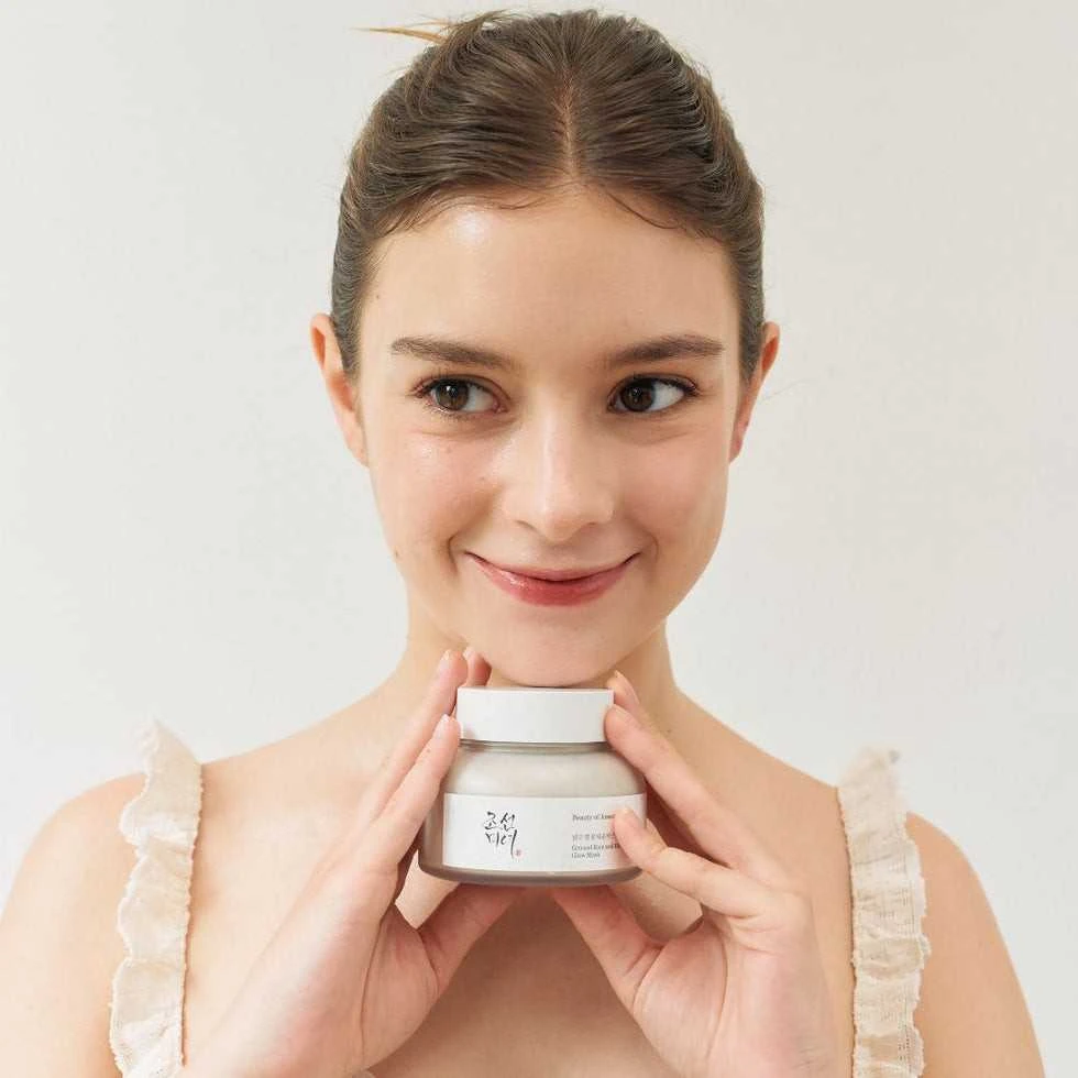 Beauty of Joseon Ground Rice and Honey Glow Mask molio kaukė veidui, 150 ml