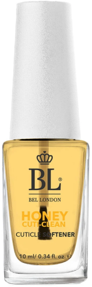 Bel London, BEL London, Honey Cuti-Clean, nagų odelių aliejus su gydomuoju poveikiu, 10 ml