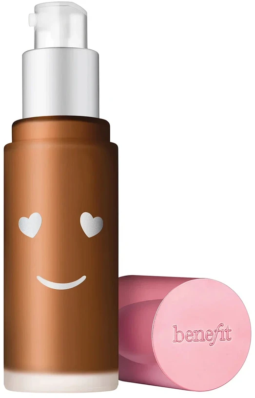 „Benefit Hello Happy“ skaistinamasis skystas makiažo pagrindas „Deep Warm SPF 15“, 30 ml