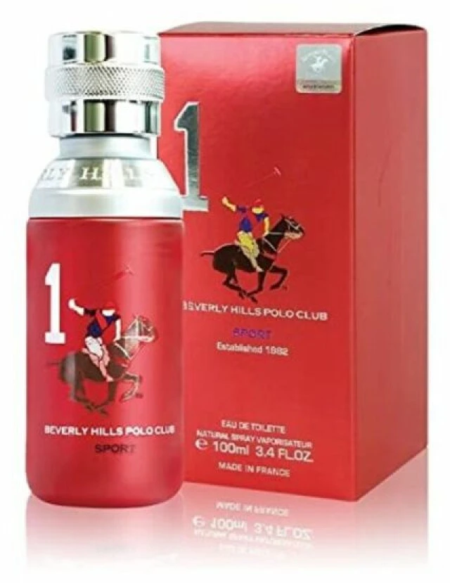 Beverly Hills Polo Club 1 Sport EDT tualetinis vanduo vyrams, 100 ml