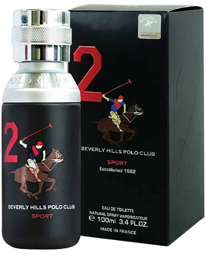 Beverly Hills Polo Club 2 Sport EDT tualetinis vanduo vyrams, 100 ml